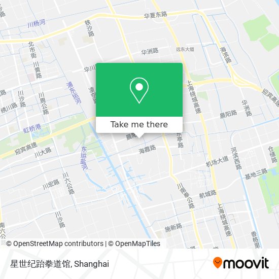 星世纪跆拳道馆 map