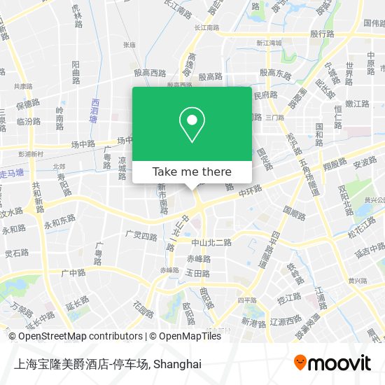 上海宝隆美爵酒店-停车场 map