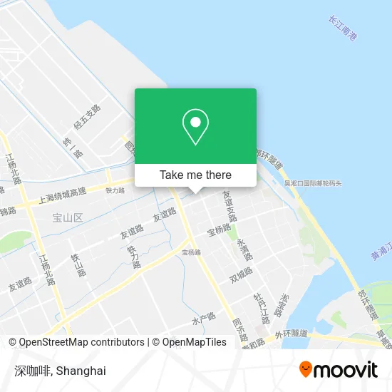 深咖啡 map
