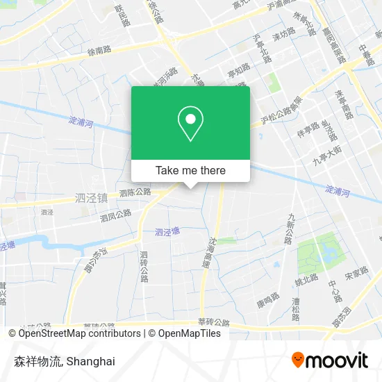 森祥物流 map