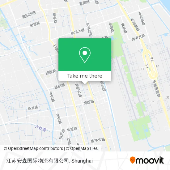 江苏安森国际物流有限公司 map