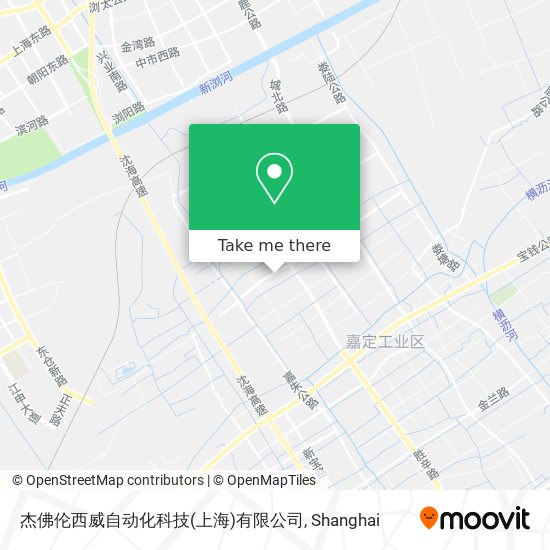 杰佛伦西威自动化科技(上海)有限公司 map