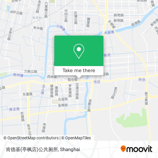 肯德基(亭枫店)公共厕所 map