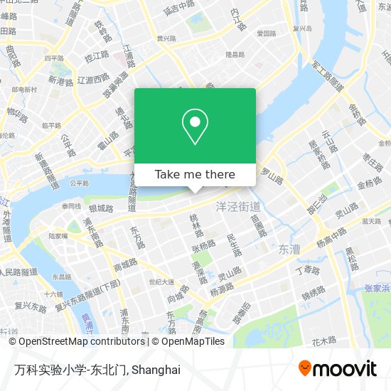 万科实验小学-东北门 map