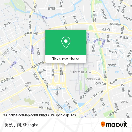 男洗手间 map