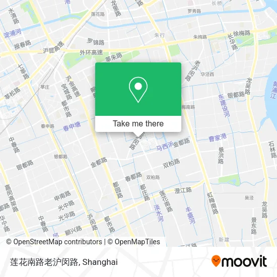 莲花南路老沪闵路 map