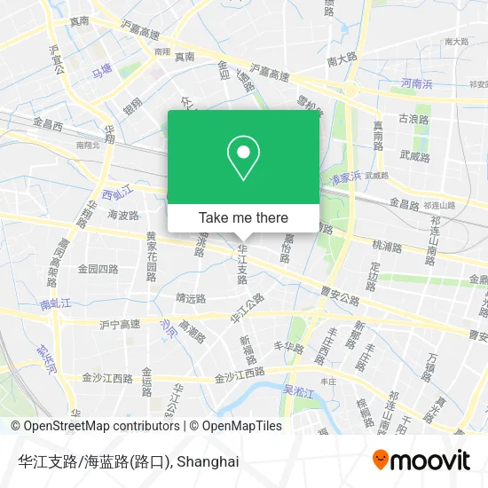 华江支路/海蓝路(路口) map