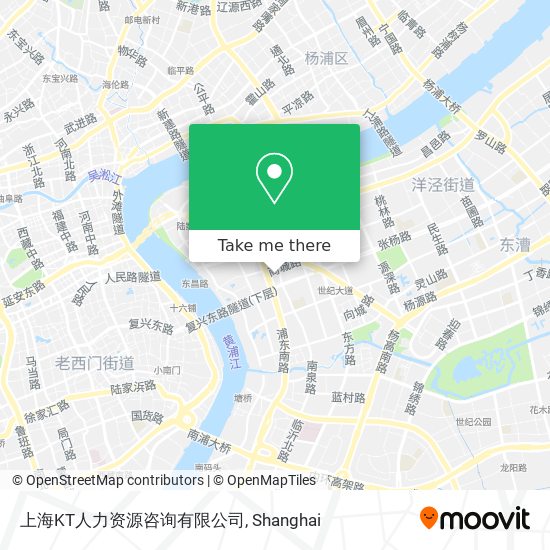上海KT人力资源咨询有限公司 map
