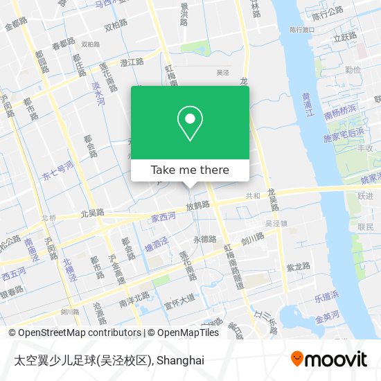 太空翼少儿足球(吴泾校区) map