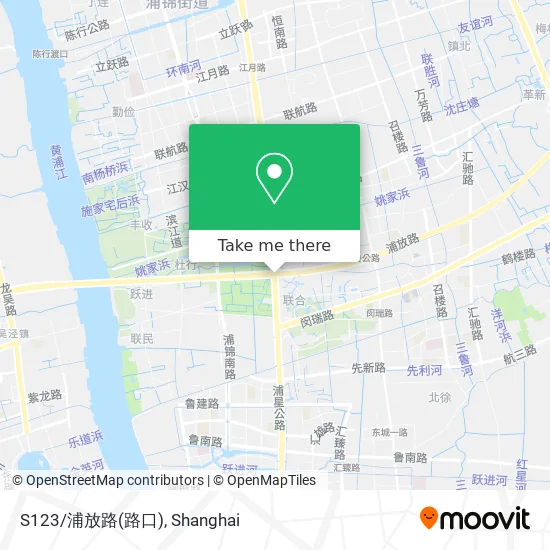 S123/浦放路(路口) map