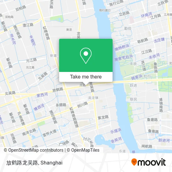 放鹤路龙吴路 map