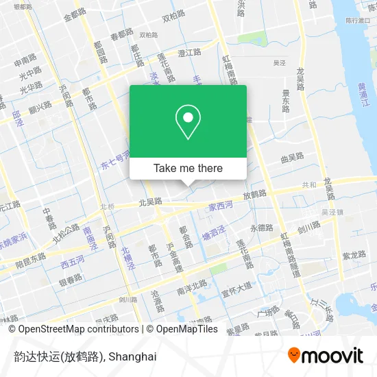 韵达快运(放鹤路) map
