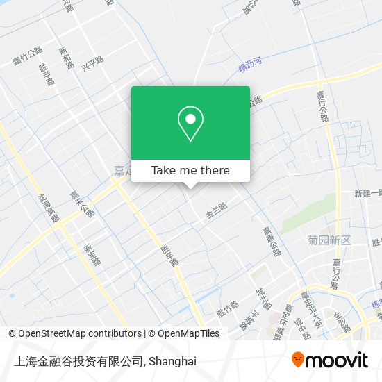 上海金融谷投资有限公司 map