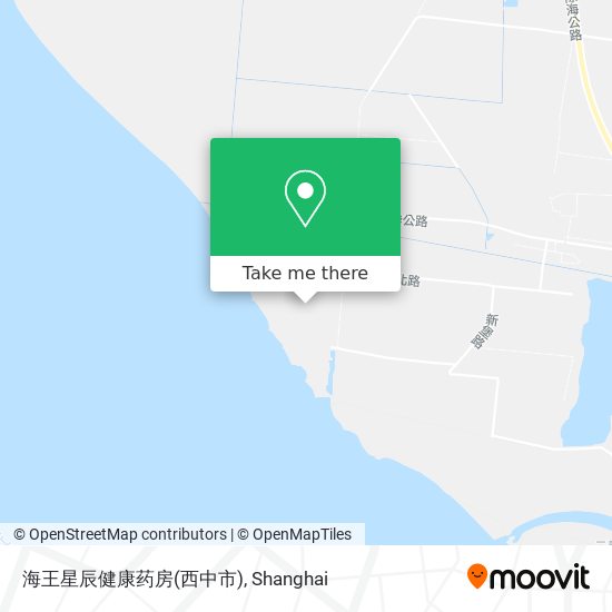 海王星辰健康药房(西中市) map