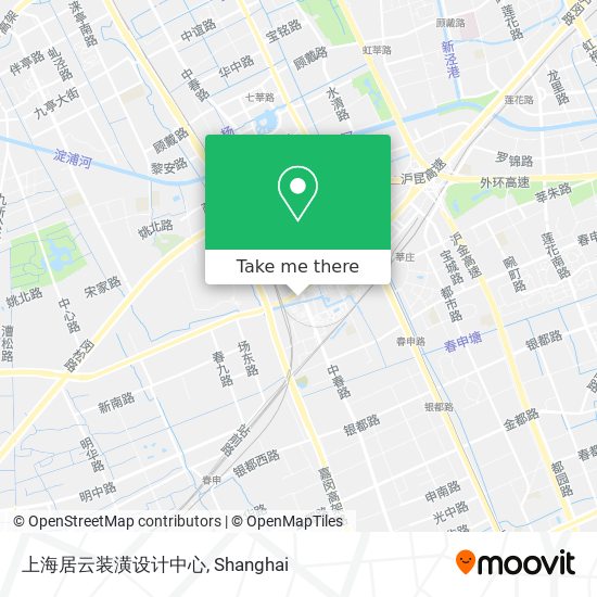 上海居云装潢设计中心 map