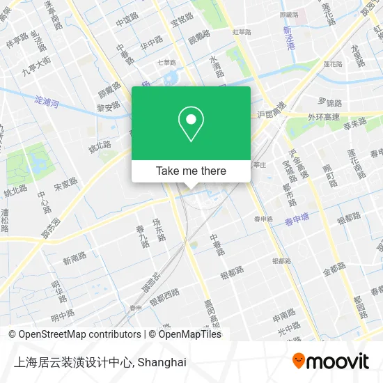 上海居云装潢设计中心 map