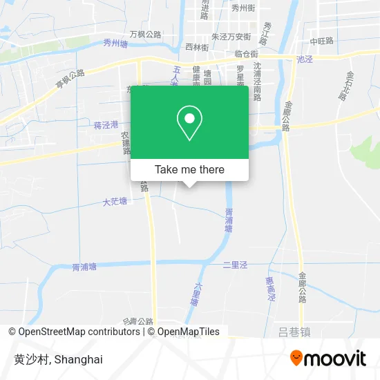 黄沙村 map