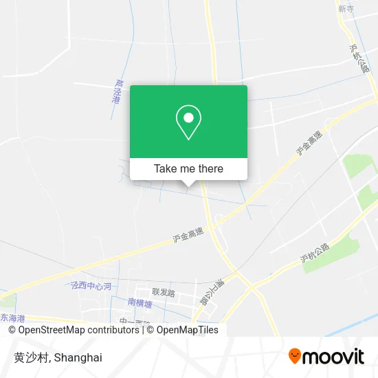 黄沙村 map