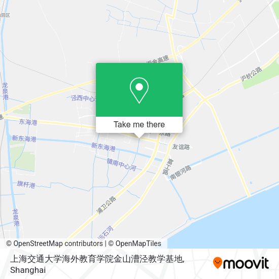 上海交通大学海外教育学院金山漕泾教学基地 map