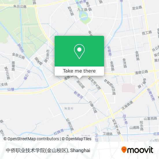 中侨职业技术学院(金山校区) map