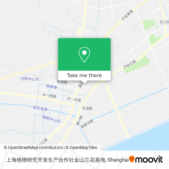 上海植物研究开发生产合作社金山兰花基地 map