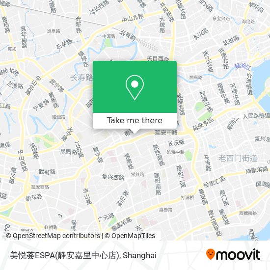 美悦荟ESPA(静安嘉里中心店) map
