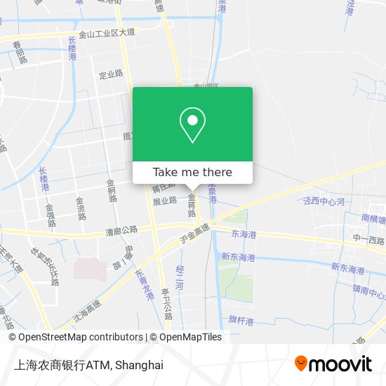 上海农商银行ATM map