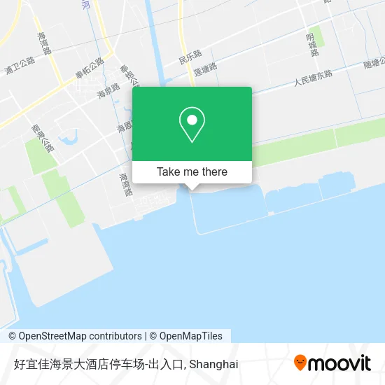 好宜佳海景大酒店停车场-出入口 map