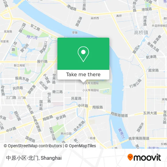 中原小区-北门 map