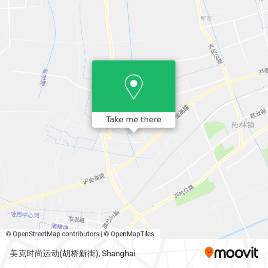 美克时尚运动(胡桥新街) map