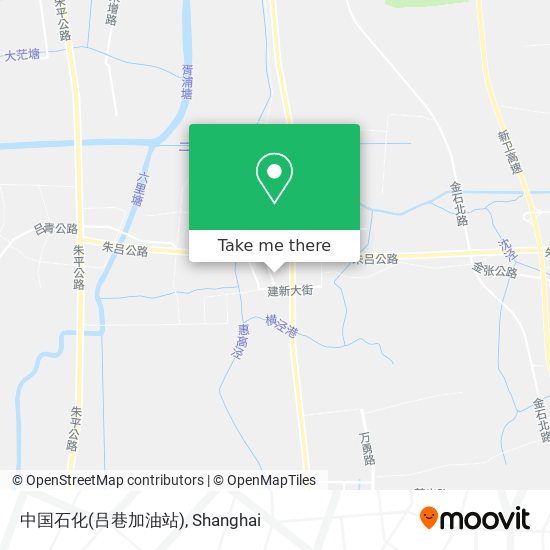 中国石化(吕巷加油站) map