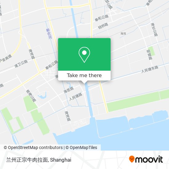 兰州正宗牛肉拉面 map