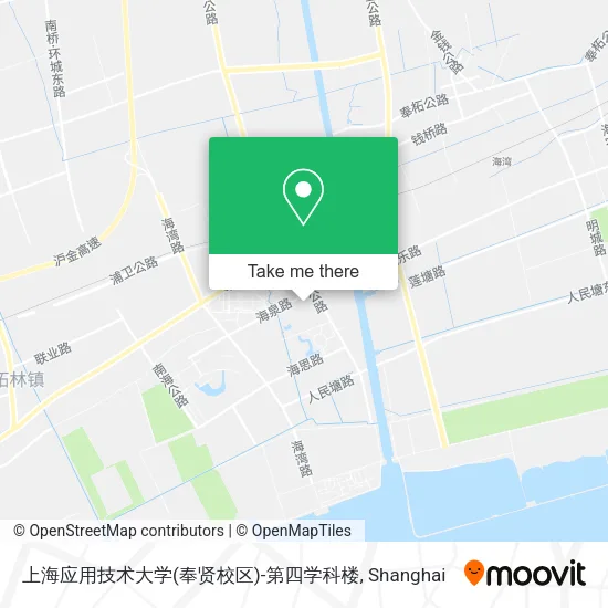 上海应用技术大学(奉贤校区)-第四学科楼 map