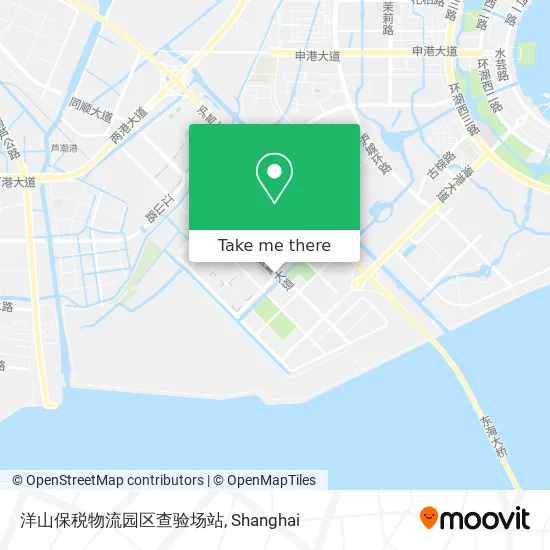 洋山保税物流园区查验场站 map