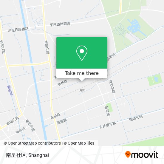 南星社区 map
