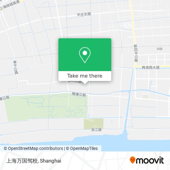 上海万国驾校 map