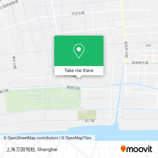上海万国驾校 map