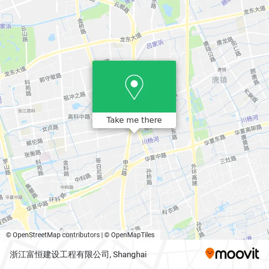 浙江富恒建设工程有限公司 map
