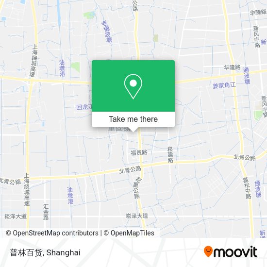 普林百货 map