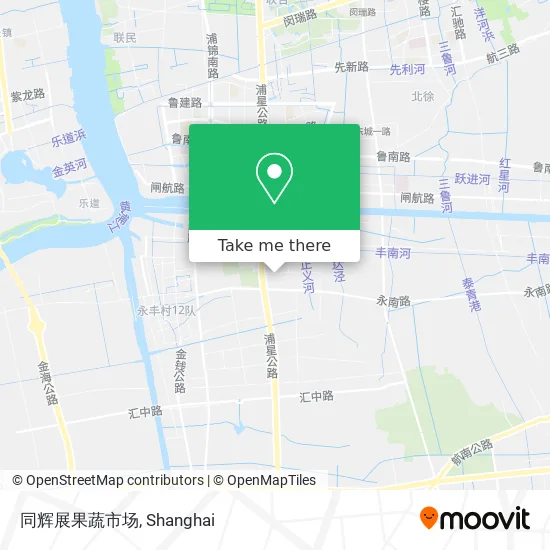 同辉展果蔬市场 map