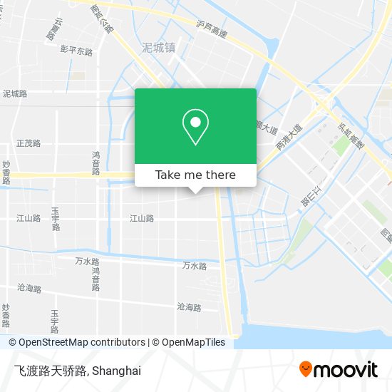 飞渡路天骄路 map