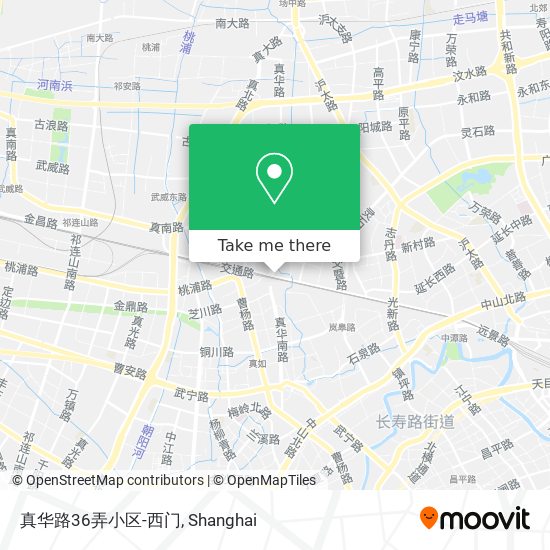真华路36弄小区-西门 map