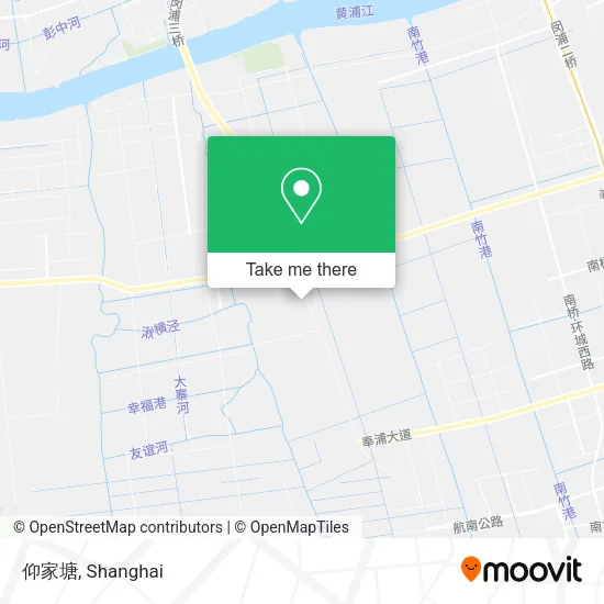 仰家塘 map