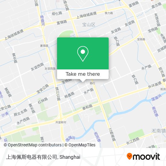 上海佩斯电器有限公司 map