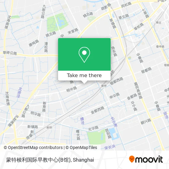 蒙特梭利国际早教中心(B馆) map