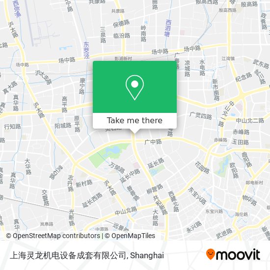上海灵龙机电设备成套有限公司 map