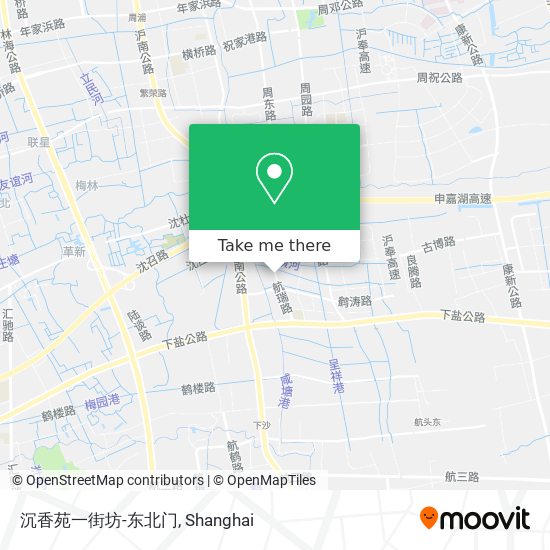 沉香苑一街坊-东北门 map