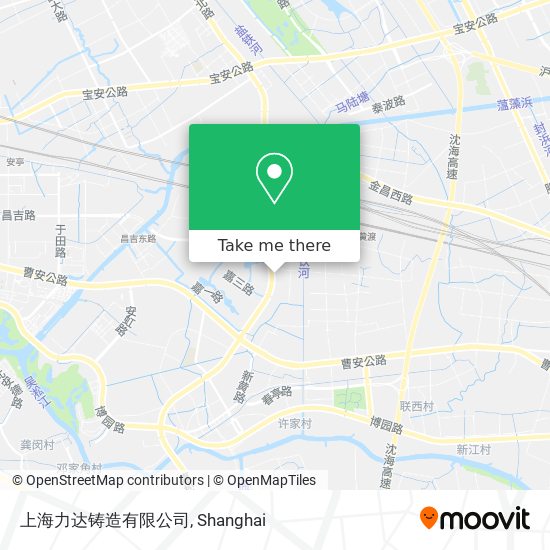 上海力达铸造有限公司 map