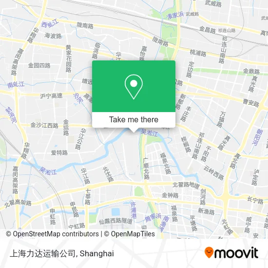 上海力达运输公司 map