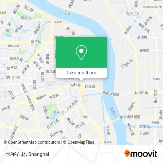 惊宇石材 map